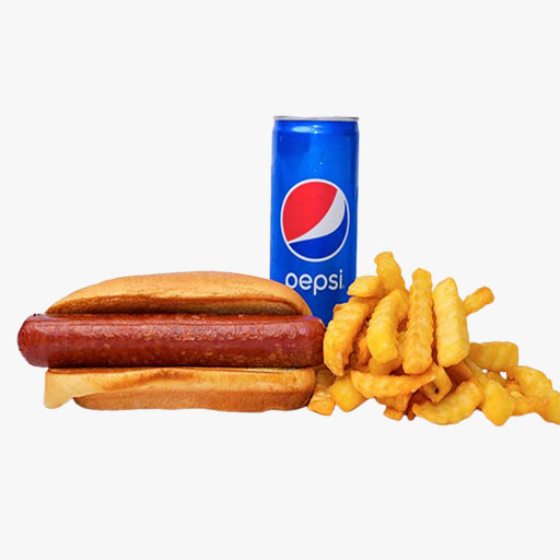 Hotdog Sandwich Meal